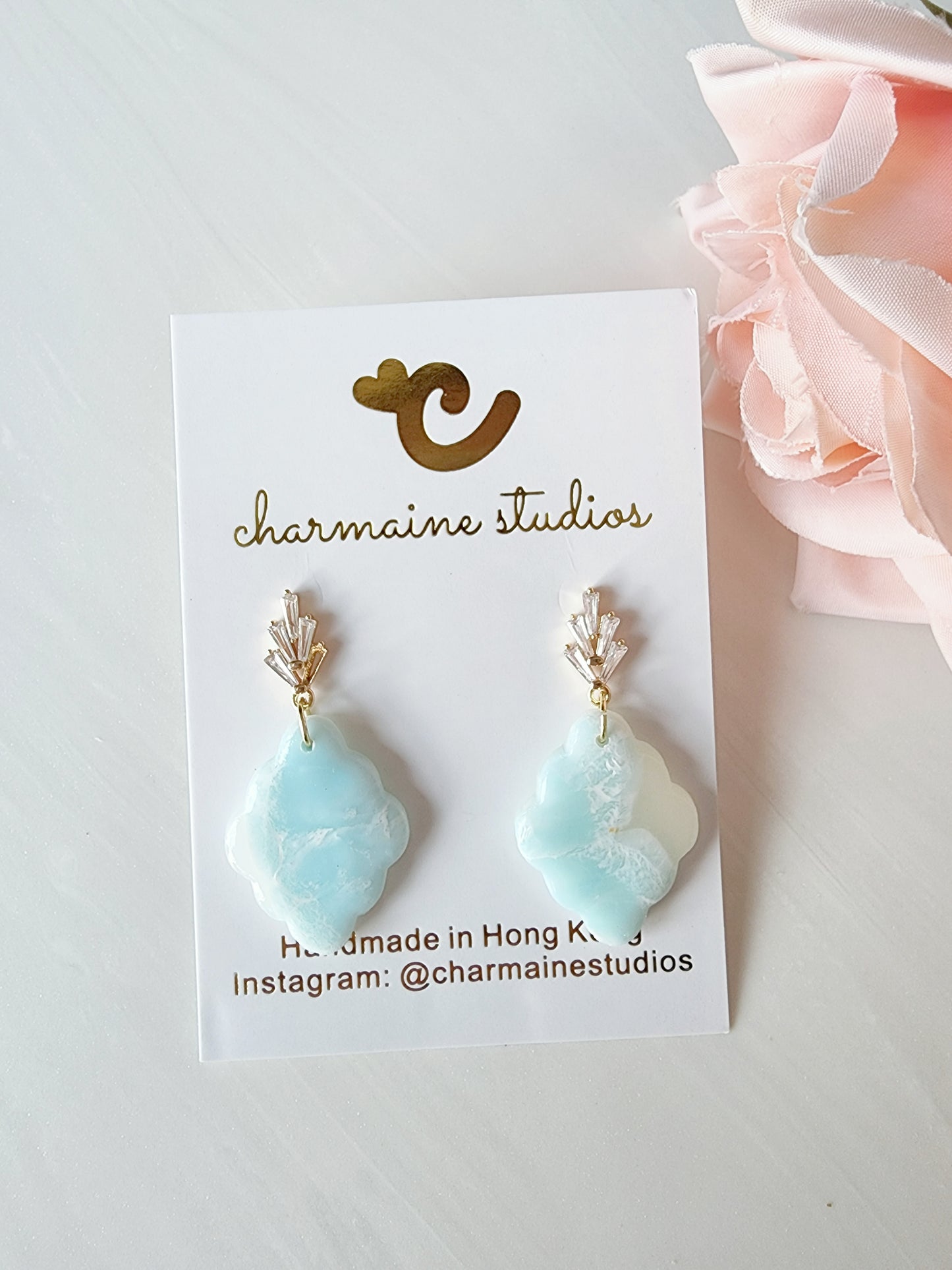 Translucent Marble Light blue