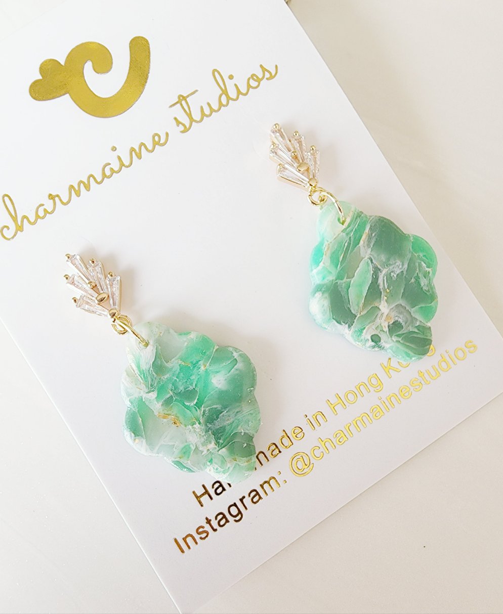 Translucent Marble Green