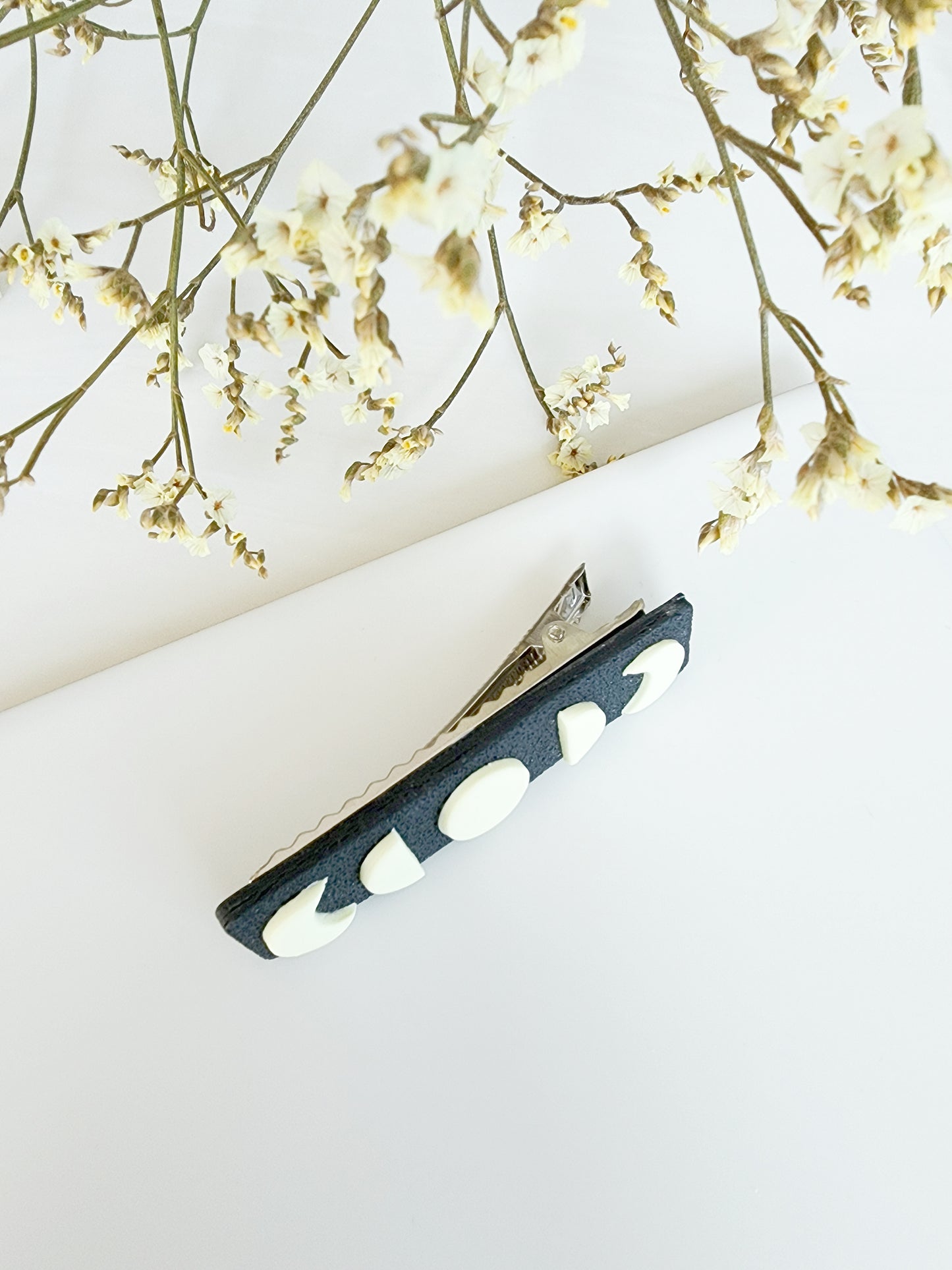 Phases of the Moon Hair Clip