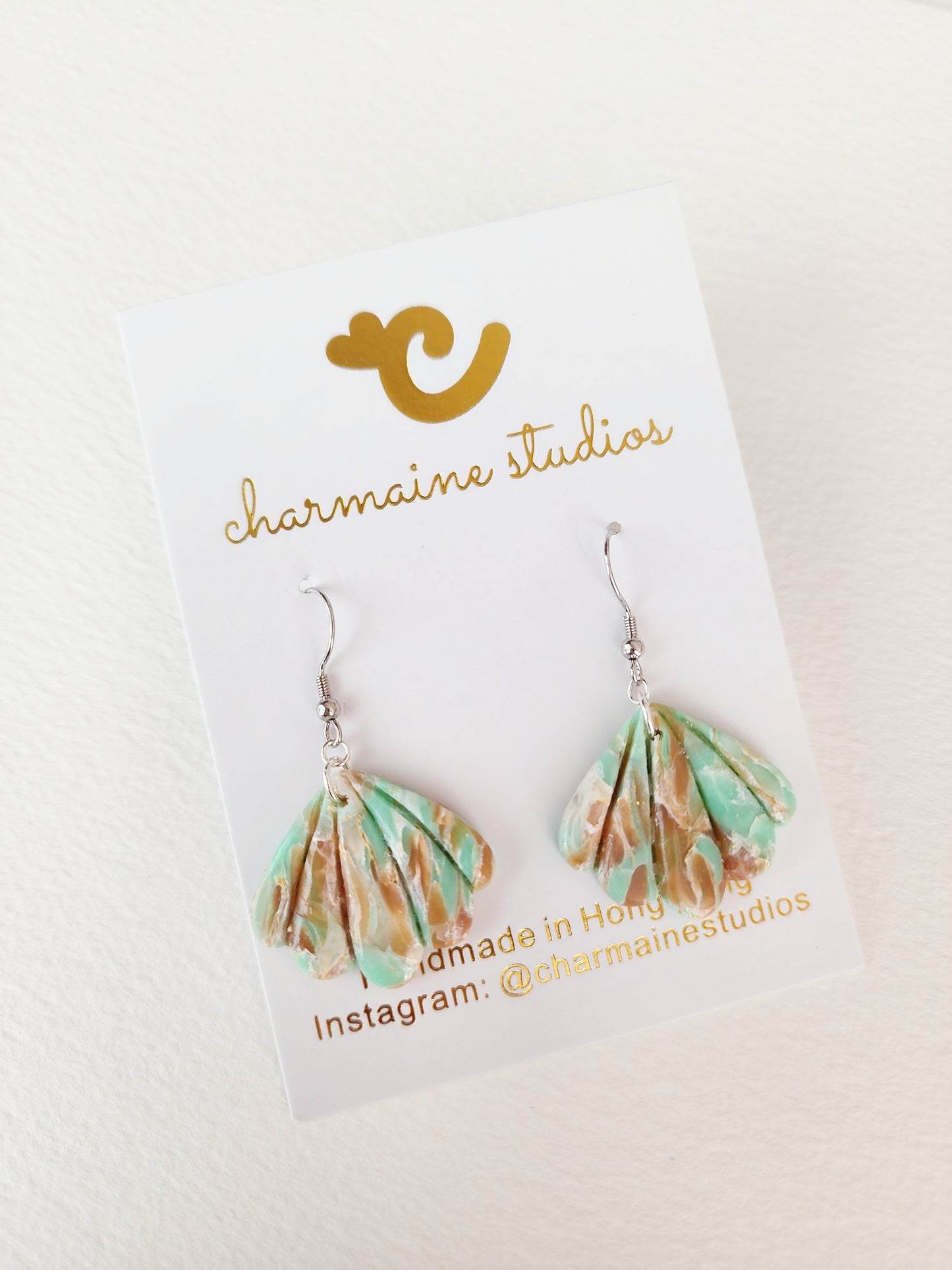 Marbled Scallop Shells
