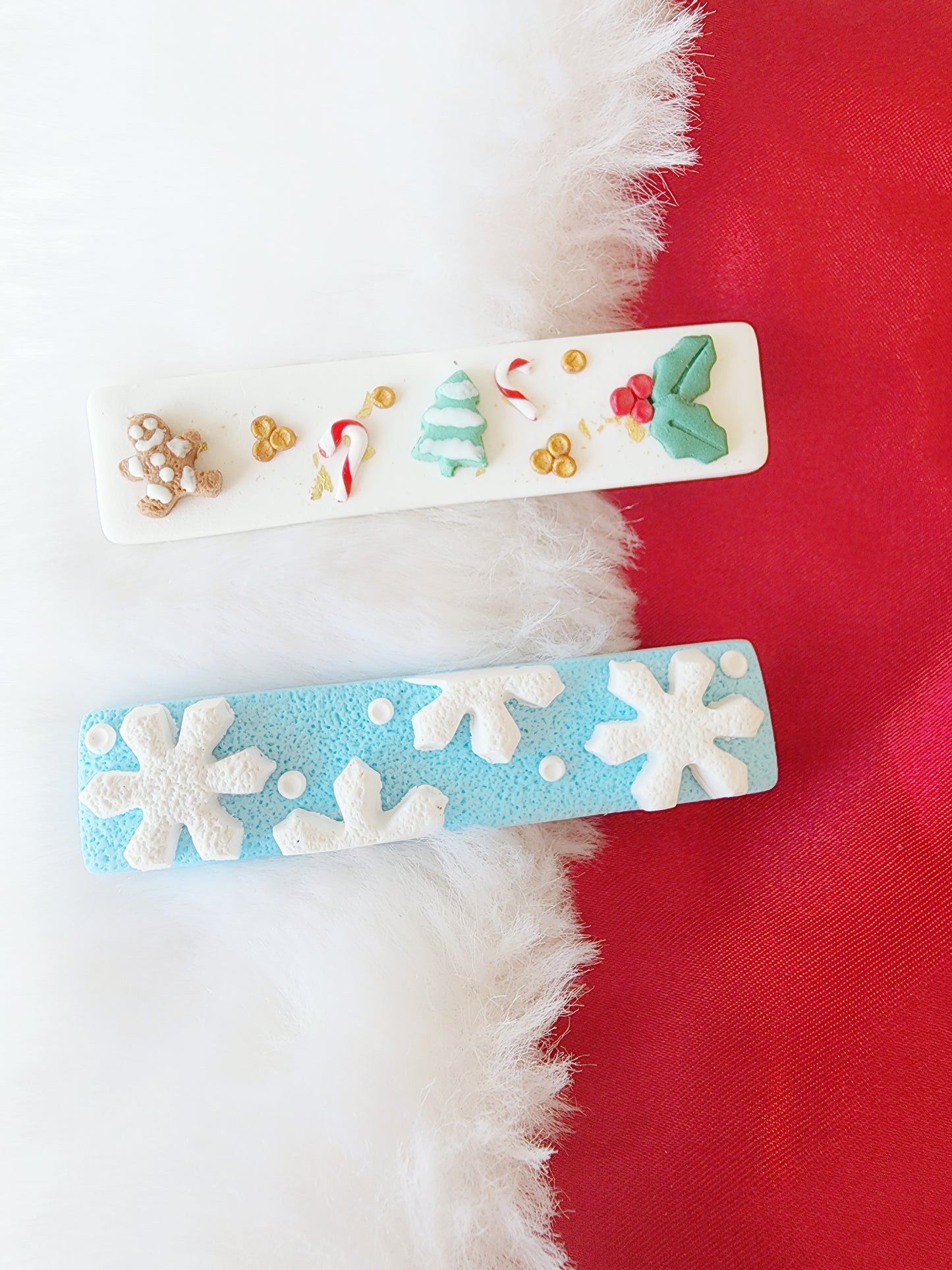 Winter Hair Clips