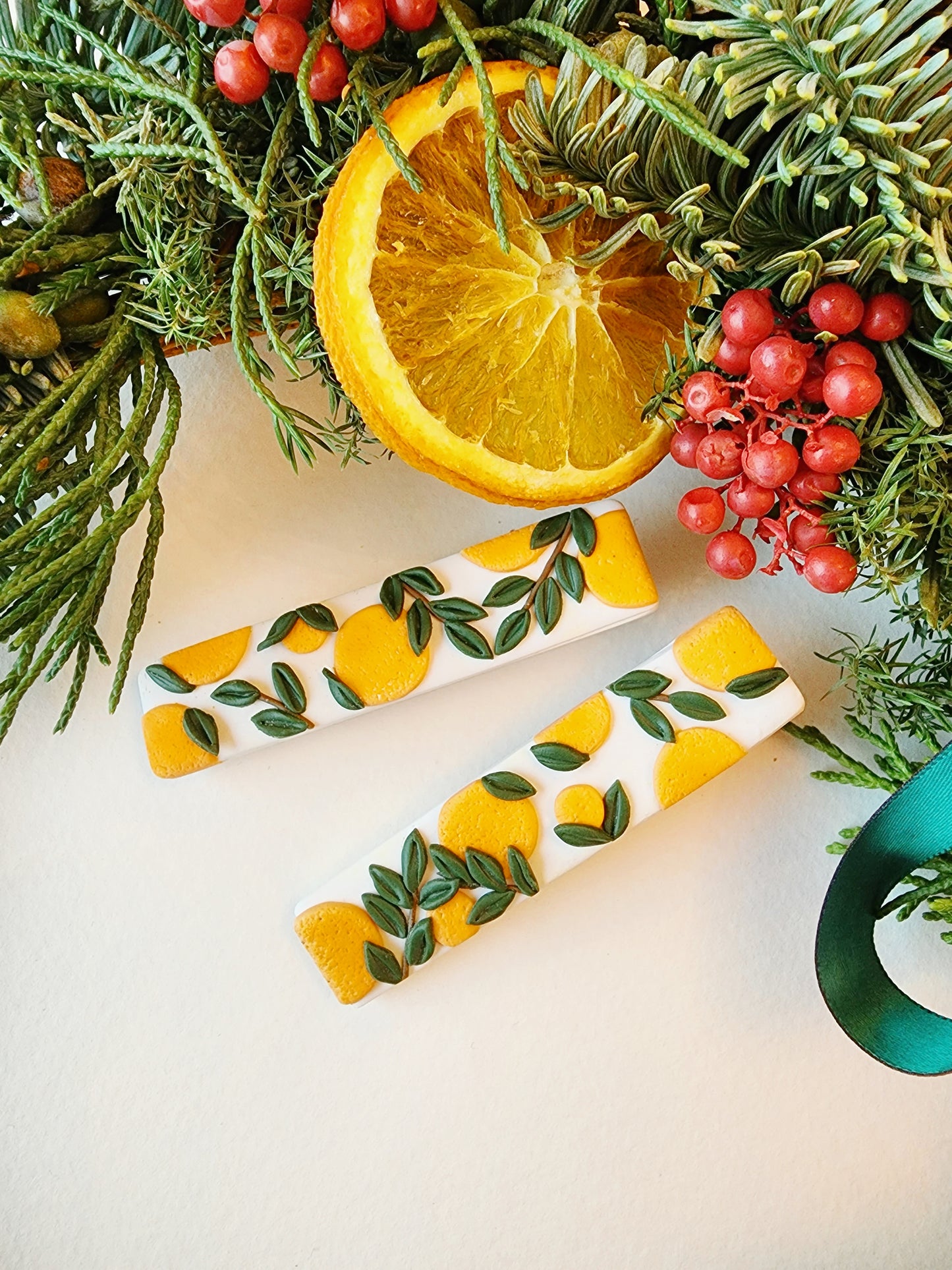 Mandarin Orange Clip