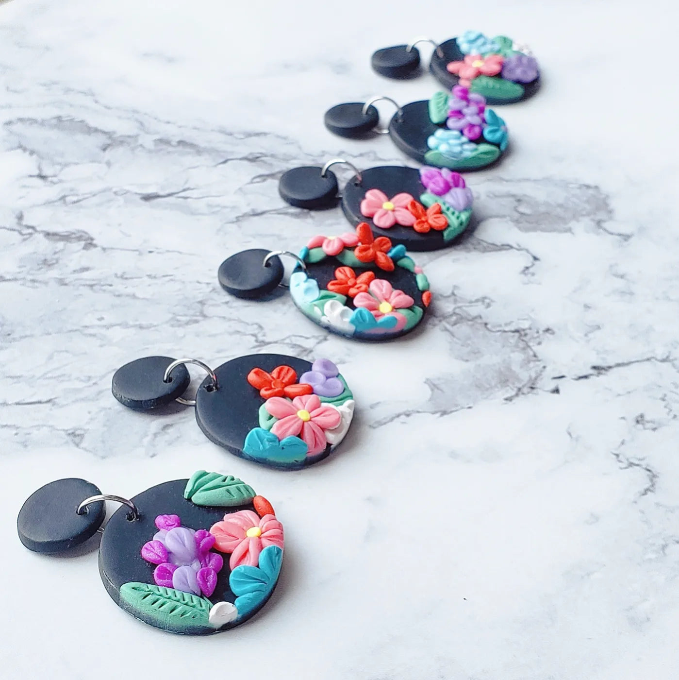 Florals on Black