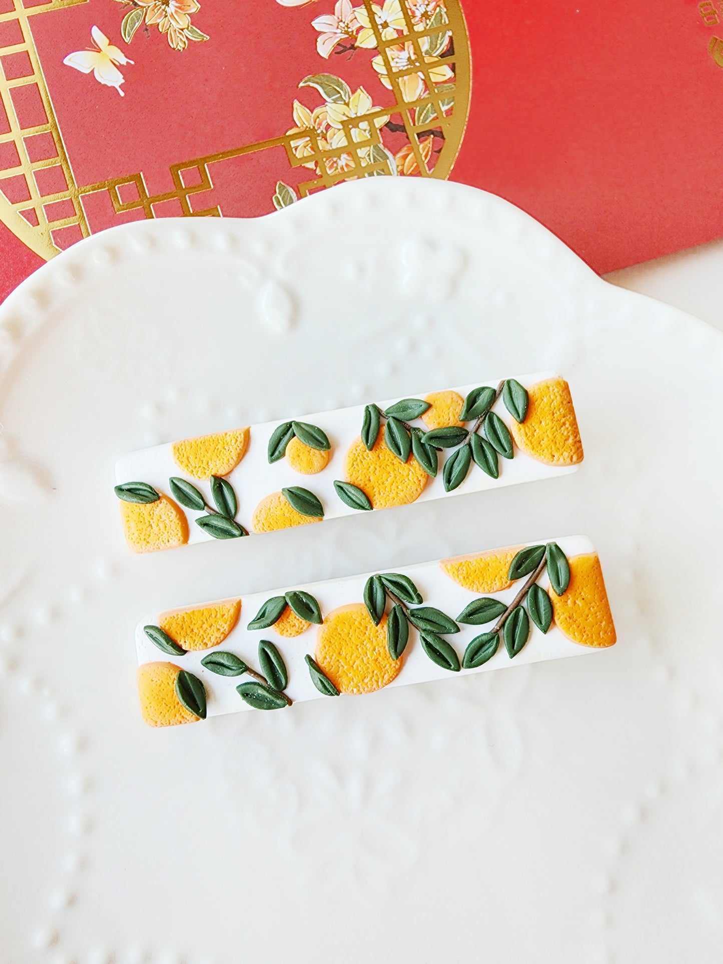 Mandarin Orange Clip
