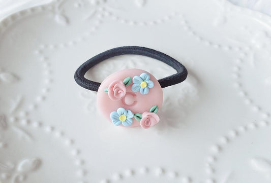 Custom Floral Hair Tie