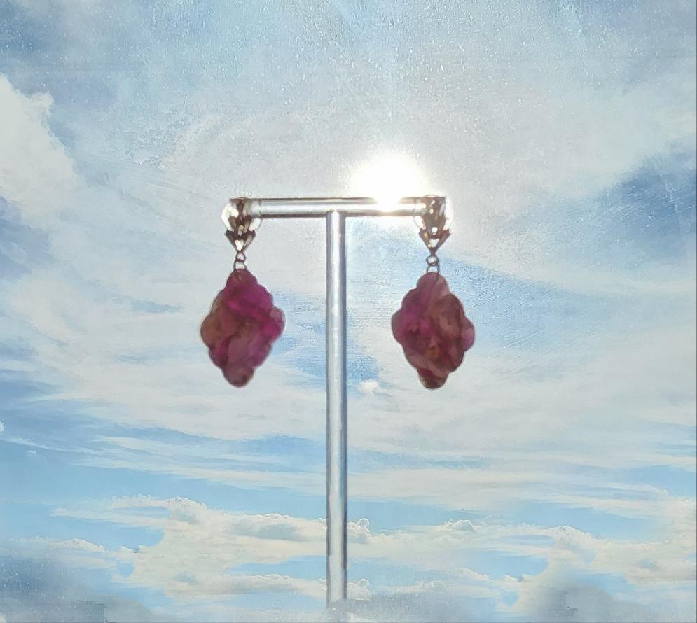 半透明人造紫水晶