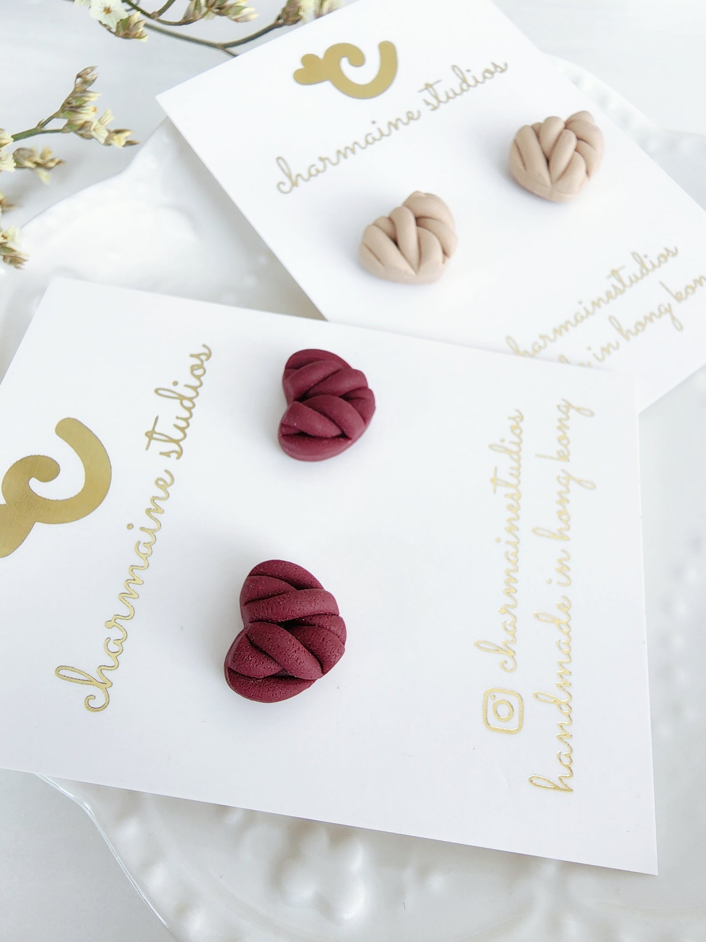 Knitted Mini Hearts