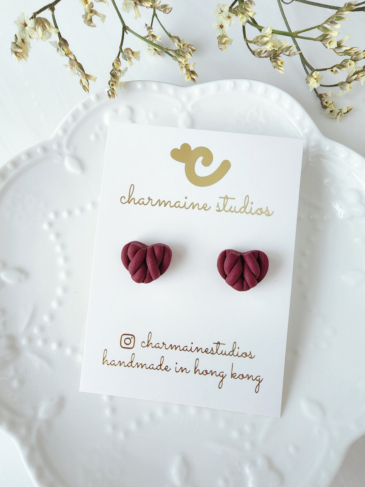 Knitted Mini Hearts