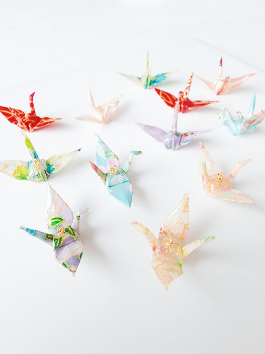 Origami Paper Crane Dangles