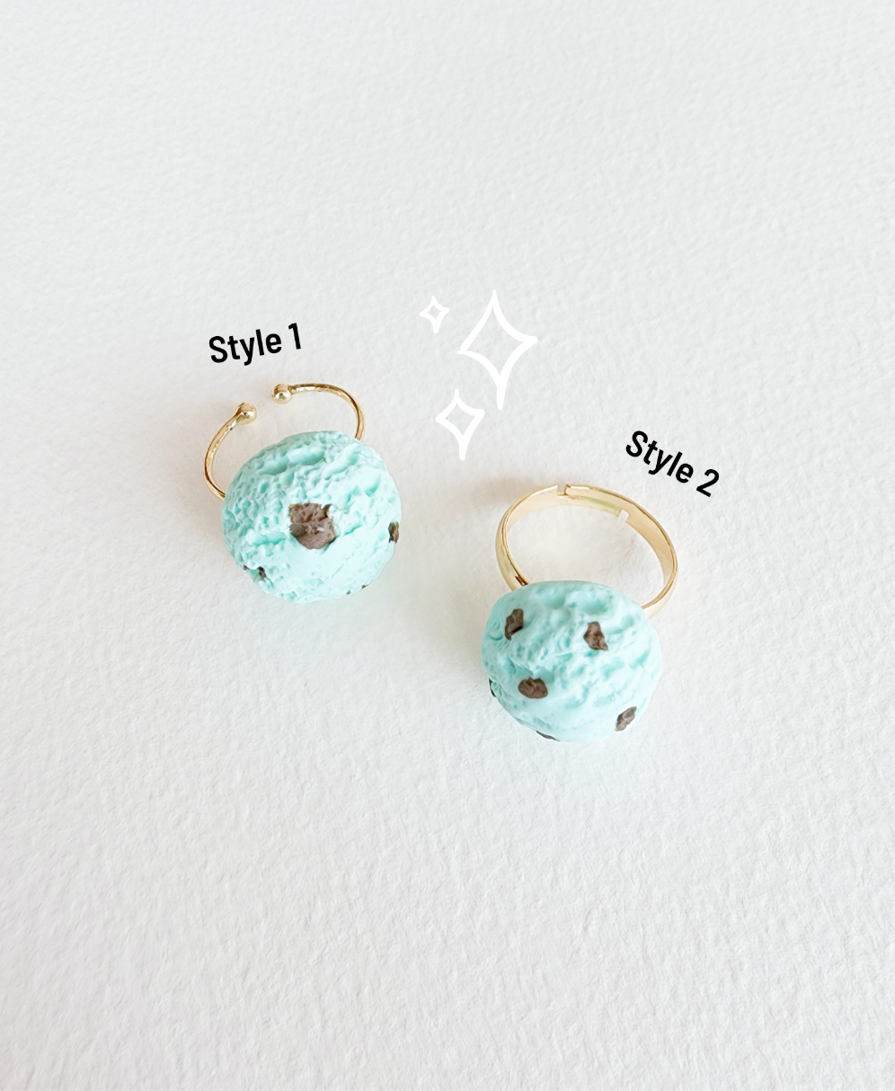 Mint Chocolate Ice Cream Ring