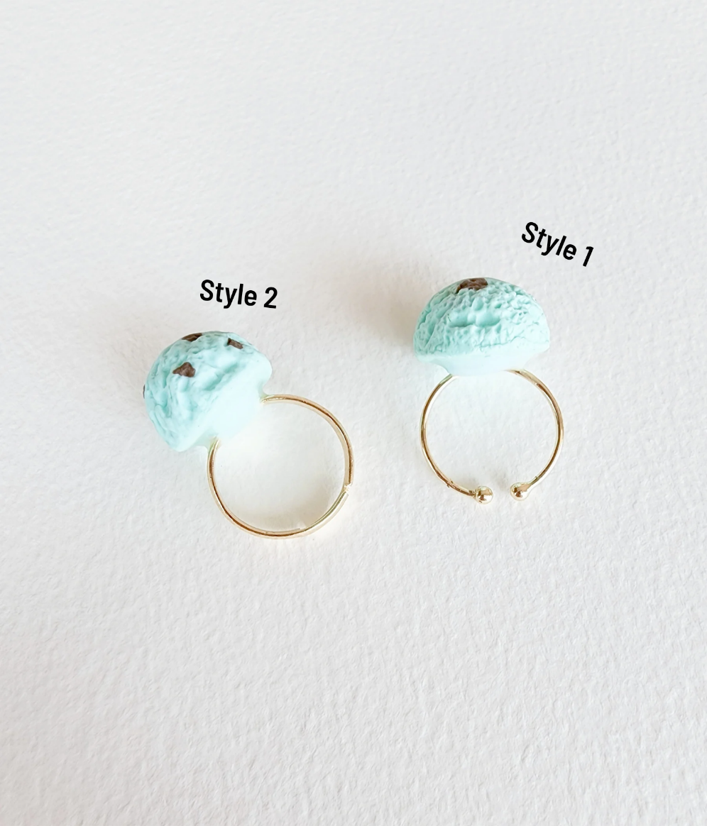 Mint Chocolate Ice Cream Ring