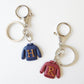 Harry and Ron Sweater Keychain