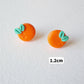 Tangerines (Studs & Hair Clip)