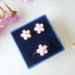 Sakura Studs and Ring Set