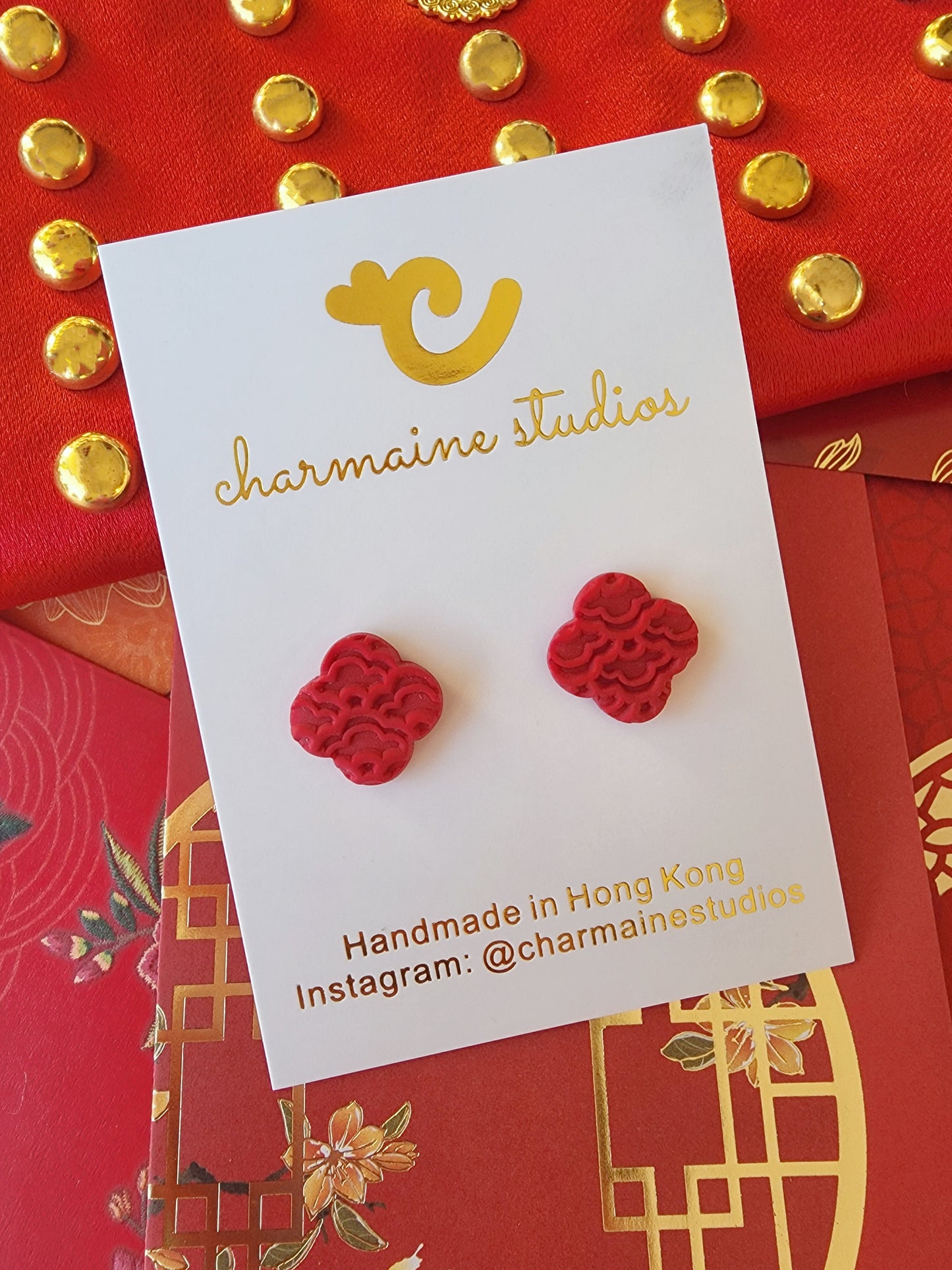 Red Clover Studs