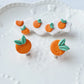 Tangerines (Studs & Hair Clip)