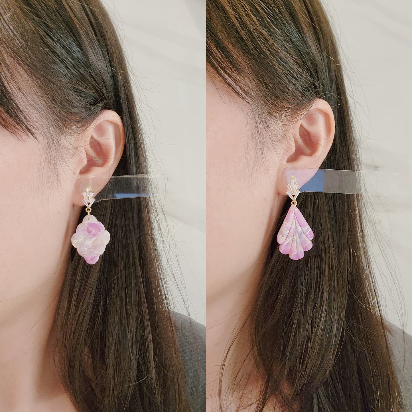 半透明人造紫水晶